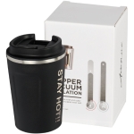 Tasses thermos personnalisées en acier durables de 360 ml Avenue Pro couleur noir troisième vue