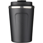 Tasses thermos personnalisées en acier durables de 360 ml Avenue Pro couleur noir vue impression avec logo 2