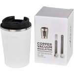 Tasses thermos personnalisées en acier durables de 360 ml Avenue Pro couleur blanc