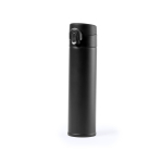 Bouteille isotherme personnalisée en inox avec gravure 330ml Impact couleur noir première vue
