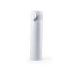 Bouteille isotherme personnalisée en inox avec gravure 330ml Impact couleur blanc première vue
