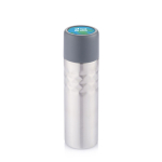 Bouteille isotherme personnalisable au design moderne 500ml Modern couleur gris avec zone d'impression