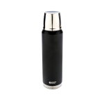 Bouteille isotherme avec housse anti-usure1L Swiss Peak Large couleur noir