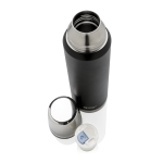 Bouteille isotherme avec housse anti-usure1L Swiss Peak Large couleur noir quatrième vue