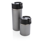 Verres thermos personnalisés avec intérieur en céramique 220ml Compact couleur gris