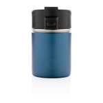 Verres thermos personnalisés avec intérieur en céramique 220ml Compact couleur bleu foncé deuxième vue