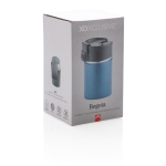 Verres thermos personnalisés avec intérieur en céramique 220ml Compact couleur bleu foncé septième vue
