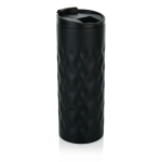 Mug original au design géométrique en acier inoxydable 350ml Geometric couleur noir