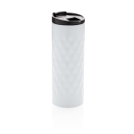 Mug original au design géométrique en acier inoxydable 350ml Geometric couleur blanc