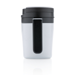 Tasse thermique personnalisable anti-goutte avec anse 160ml Coffee couleur blanc quatrième vue