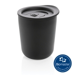 Mug isotherme antibactériens personnalisés 250ml Antibacterial couleur noir