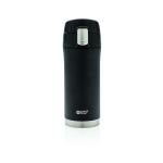 Petit thermos imprimé en acier inoxydable 300ml Swiss Peak Mini couleur noir deuxième vue