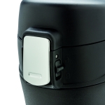 Petit thermos imprimé en acier inoxydable 300ml Swiss Peak Mini couleur noir sixième vue
