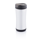Mugs isothermes personnalisés recyclables et démontables 225ml Boom couleur noir