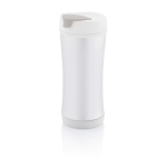 Mugs isothermes personnalisés recyclables et démontables 225ml Boom couleur blanc