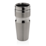 Mugs thermos en acier et plastique au design ergonomique 350ml Contour couleur gris