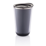 Verres thermiques en acier inoxydable au design moderne 350ml Trendy couleur noir
