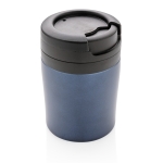 Mug isotherme personnalisé très petits et compacts 160ml Coffee couleur bleu foncé
