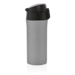 Mug iostherme personnalisé avec ouverture anti-goutte 300 ml Hot&Cold couleur gris foncé quatrième vue