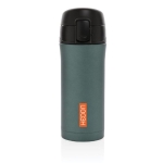 Mug iostherme personnalisé avec ouverture anti-goutte 300 ml Hot&Cold couleur vert foncé vue avec logo