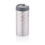 Petit mug isotherme en inox au design original 300ml Art Mini couleur argenté