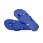 Tongs avec semelle EVA et sangle transparentes, taille 36-38 Pool couleur bleu première vue