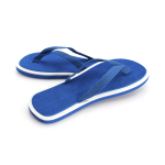 Tongs bicolores avec semelle épaisse en EVA, taille 36-38 Summer Camp couleur bleu deuxième vue
