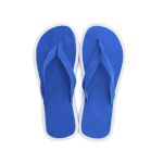 Tongs bicolores avec semelle épaisse en EVA, taille 36-38 Summer Camp couleur bleu troisième vue