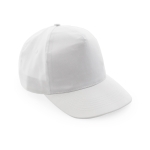 Casquette en polyester à face avant blanche sublimable Impact Sublim couleur blanc deuxième vue