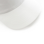 Casquette en polyester à face avant blanche sublimable Impact Sublim couleur blanc troisième vue