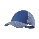 Casquette haute qualité de merchandising à 6 panneaux Everyday couleur bleu première vue
