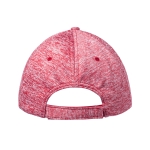 Casquette haute qualité de merchandising à 6 panneaux Everyday couleur rouge deuxième vue