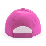 Casquette en coton peigné avec détail noir sur la visière DarkLine couleur fuchsia cinquième vue