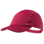 Casquette de sport avec logo et protection UV50 Protection couleur rouge