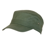 Casquette de style militaire personnalisable en coton peigné Military couleur vert