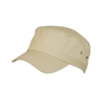 Casquette de style militaire personnalisable en coton peigné Military couleur kaki première vue