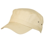 Casquette de style militaire personnalisable en coton peigné Military couleur kaki
