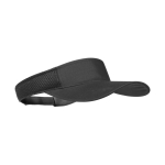 Visière personnalisée en polyester avec latéraux rembourrés Sport couleur noir première vue