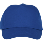Casquette pour enfants personnalisée en coton 175 g/m² Héroe couleur bleu deuxième vue frontale
