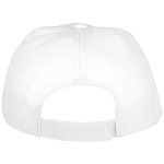 Casquette pour enfants personnalisée en coton 175 g/m² Héroe couleur blanc deuxième vue arrière