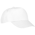 Casquette pour enfants personnalisée en coton 175 g/m² Héroe couleur blanc vue latérale