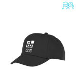 Casquette pour enfants personnalisée en coton 175 g/m² Héroe avec zone d'impression