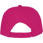 Casquette en coton 175 g/m², visière avec ligne blanche ClearLine Pro couleur rose