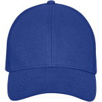 Casquette personnalisée en coton avec maille 260 g/m² Iconic couleur bleu deuxième vue frontale