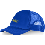 Casquette de style camionneur en polyester avec maille 100 g/m² Town couleur bleu roi vue impression sérigraphique