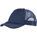 Casquette de style camionneur en polyester avec maille 100 g/m² Town couleur bleu marine