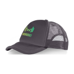 Casquette de style camionneur en polyester avec maille 100 g/m² Town