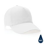 Casquette personnalisée en coton recyclé 280 g/m² Eco Plus couleur blanc