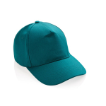 Casquette personnalisée en coton recyclé 280 g/m² Eco Plus couleur vert pastel