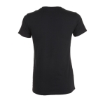 T-shirt économique pour femmes 100% coton 150 g/m² SOL'S Regent couleur noir vue arrière